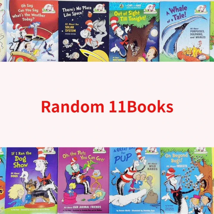 Dr. Seuss Children's Book Bundle — Random 11 Books Collection