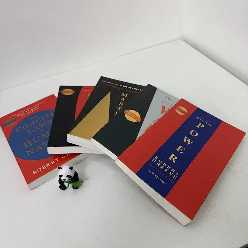 The 48 Laws of Power — 5 Book Self-Development Set