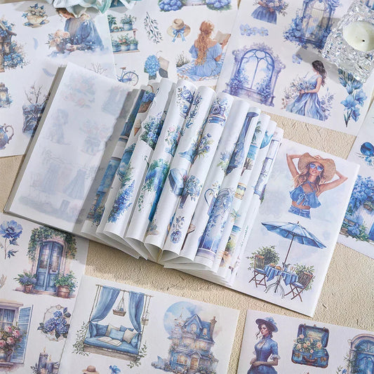 Garden Journal Stickers — 50 Sheet Junk Journaling Sticker Book