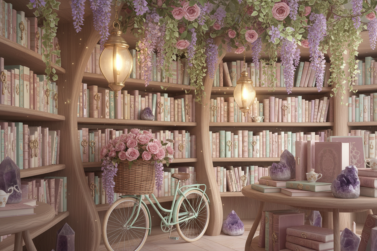 Pastel Wonderland Bookshop
