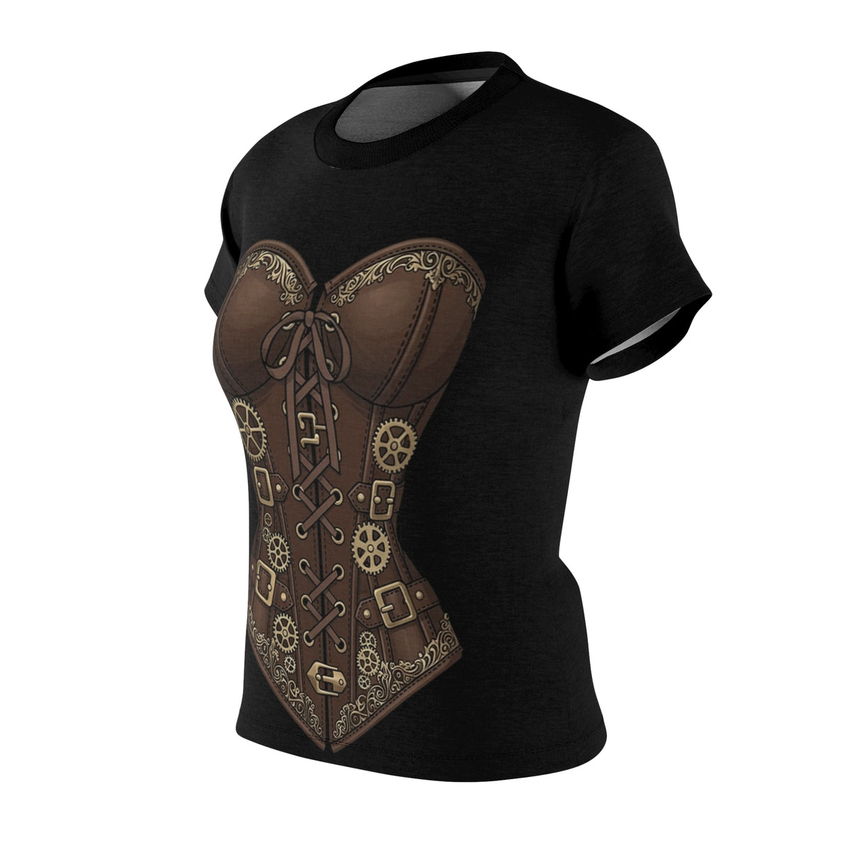 Clockwork Steampunk Corset Graphic Tee