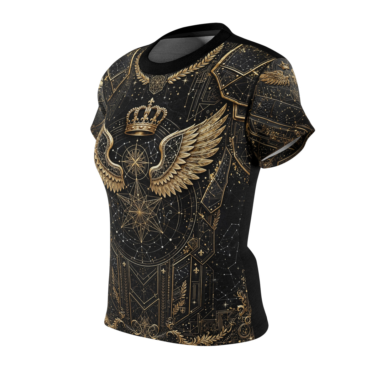 Winged Crown Divine Cadet Vintage Gold