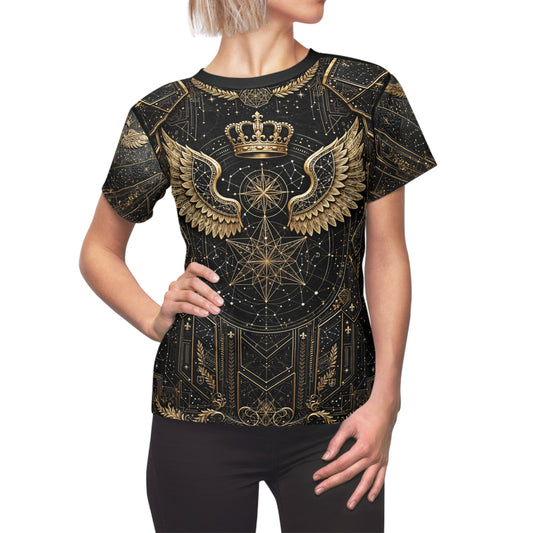 Winged Crown Divine Cadet Vintage Gold