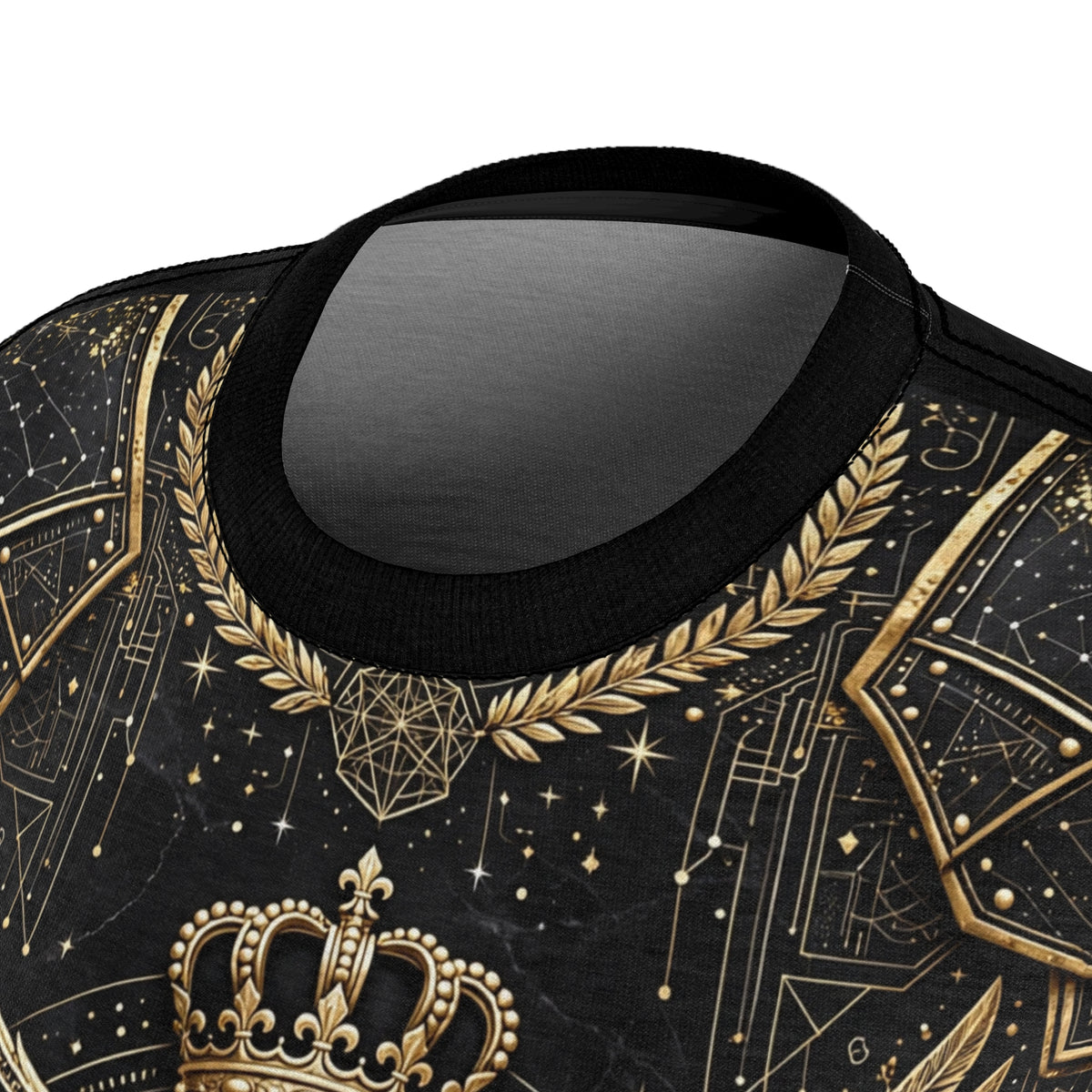 Winged Crown Divine Cadet Vintage Gold