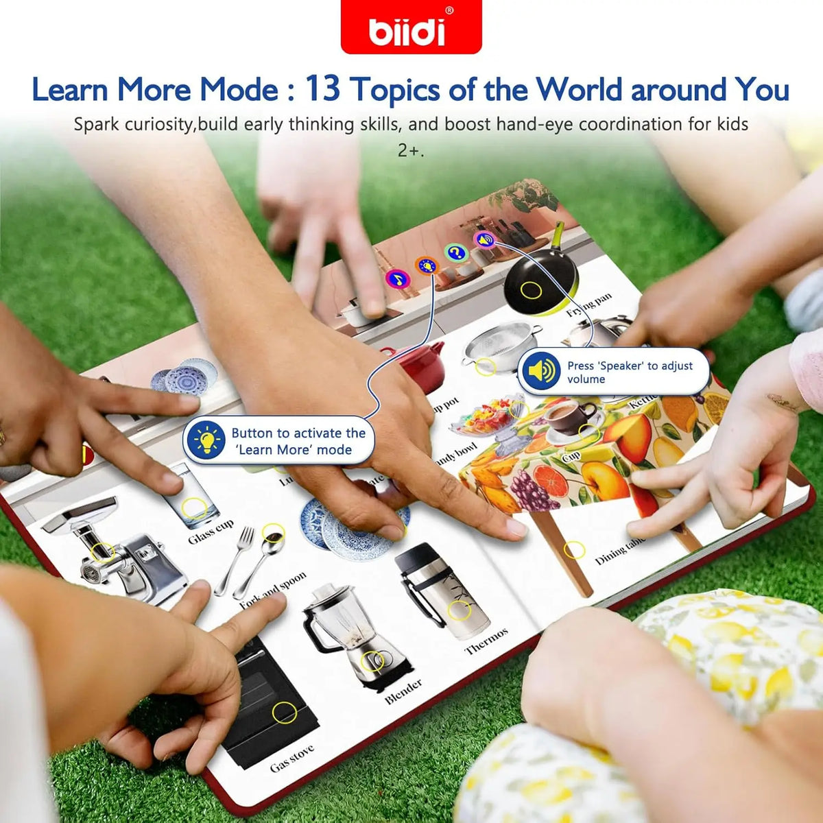 The World Around You — Interactive English Sound Books for Children
