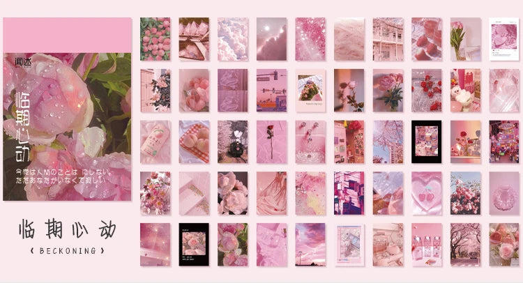 50-366pcs Craft Vintage Scrapbooking Paper Kawaii Art Junk Journal Deco Sticker Natural Collection DIY Material Paper