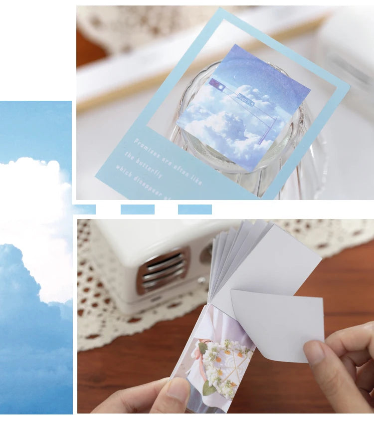 50-366pcs Craft Vintage Scrapbooking Paper Kawaii Art Junk Journal Deco Sticker Natural Collection DIY Material Paper