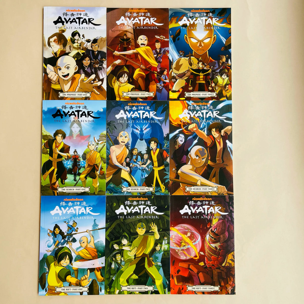 18 Books Avatar: The Last Airbender Season 1+ 2 English Picture Book American Comics Action Comedy Fantasy