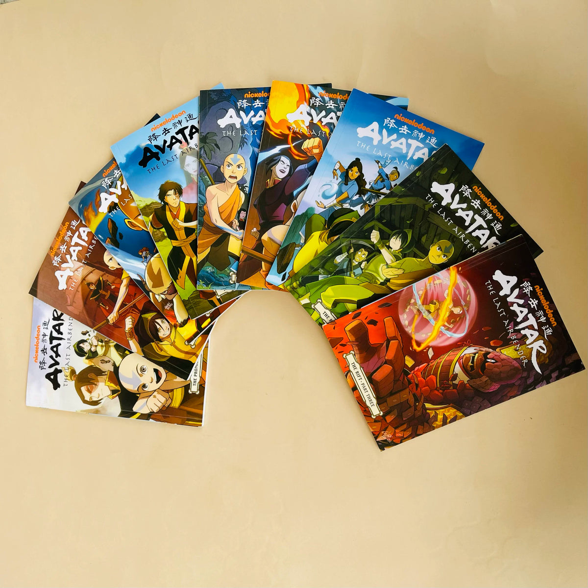 18 Books Avatar: The Last Airbender Season 1+ 2 English Picture Book American Comics Action Comedy Fantasy