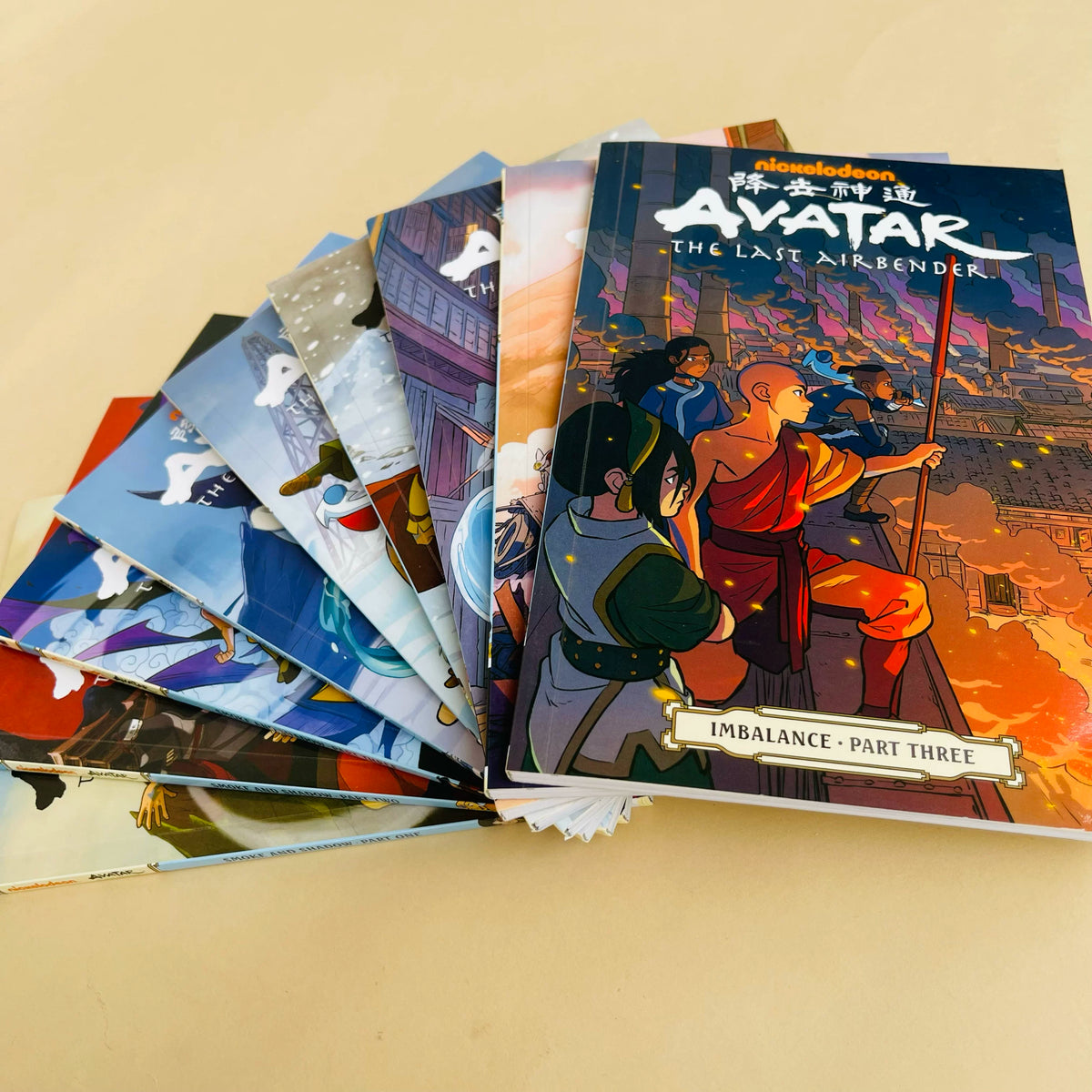 18 Books Avatar: The Last Airbender Season 1+ 2 English Picture Book American Comics Action Comedy Fantasy