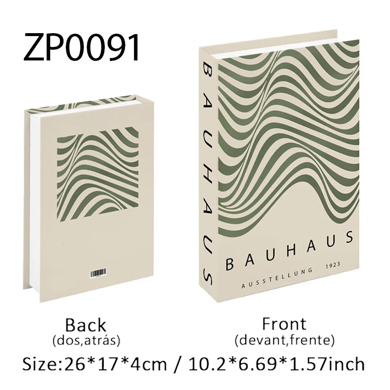 Perfume Luxury Fake Book Storage Box Interior Decoration Paris Decorative Books Design Ornament Coffee Table Shelf Home Decor