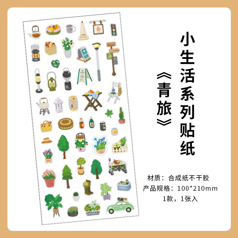 Cute Scrapbooking Stickers — Junk Journal Craft Supplies