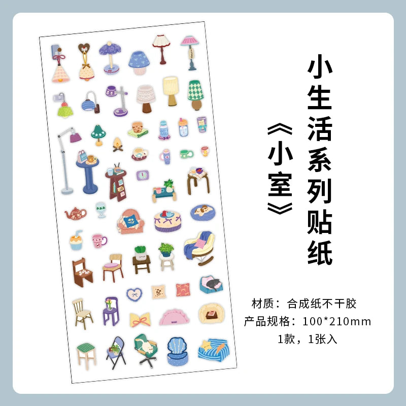 Cute Scrapbooking Stickers — Junk Journal Craft Supplies