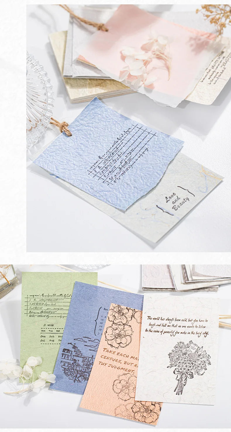 30 pcs Solid color texture material paper Planner Decorative Diary Album handmade DIY Scrapbooking Background paper