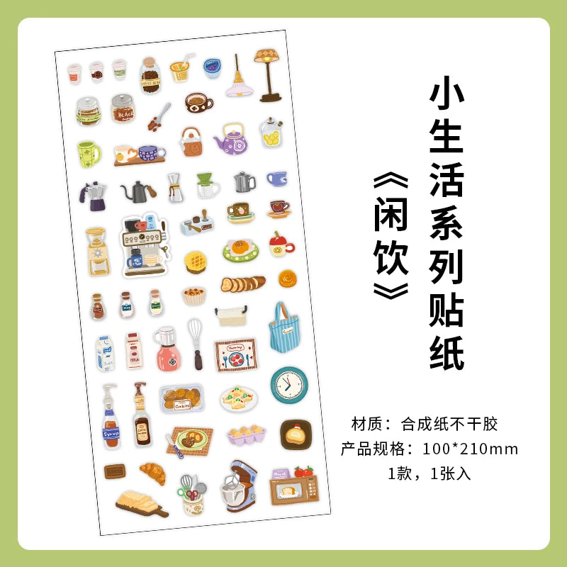 Cute Scrapbooking Stickers — Junk Journal Craft Supplies