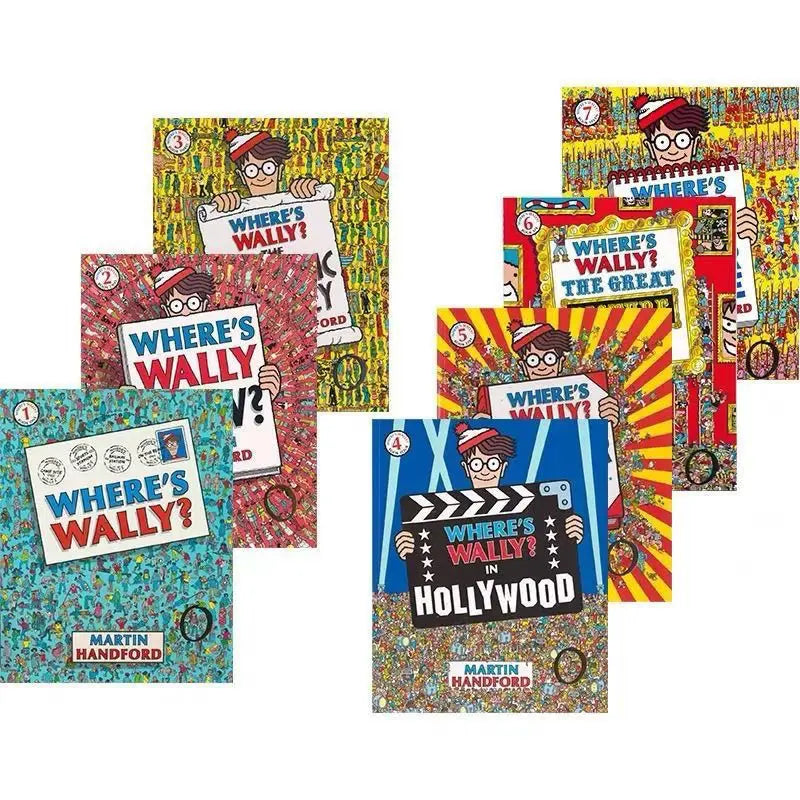 Where's Wally? — 7 Book Children's Attention Training Set