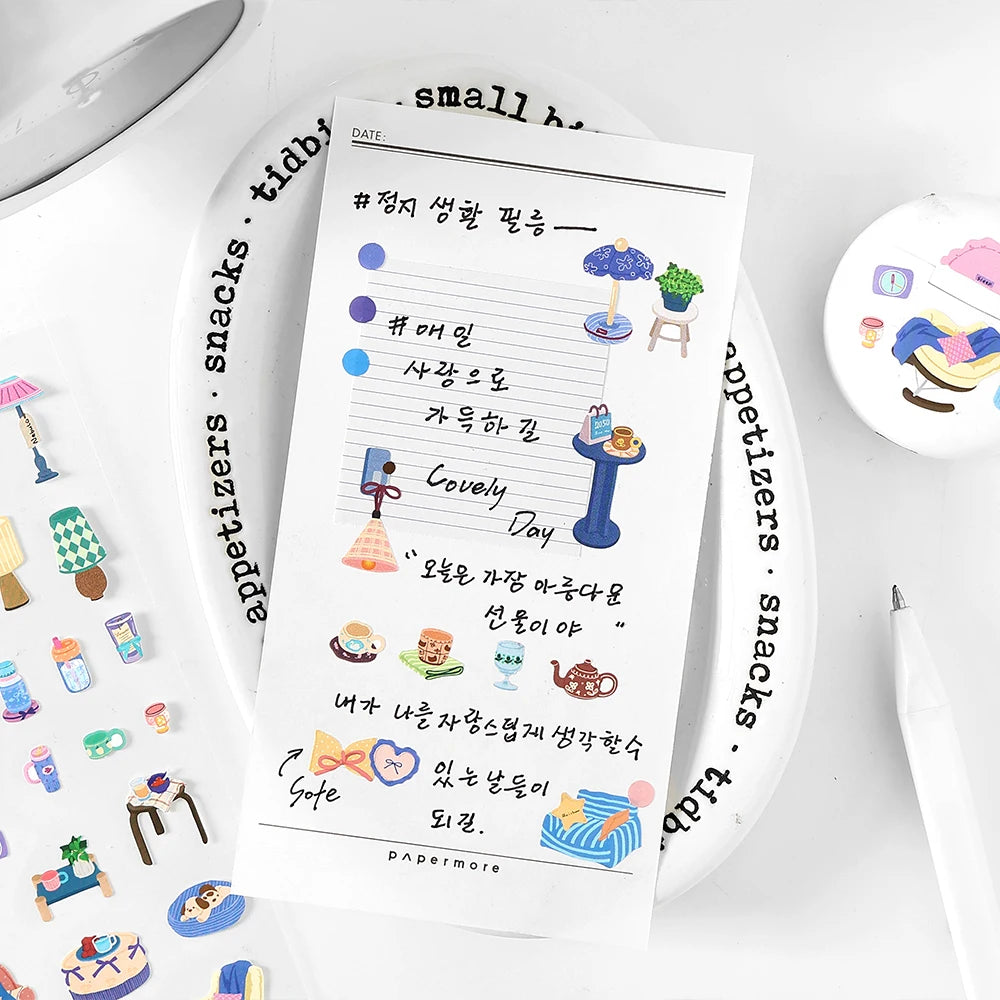 Cute Scrapbooking Stickers — Junk Journal Craft Supplies