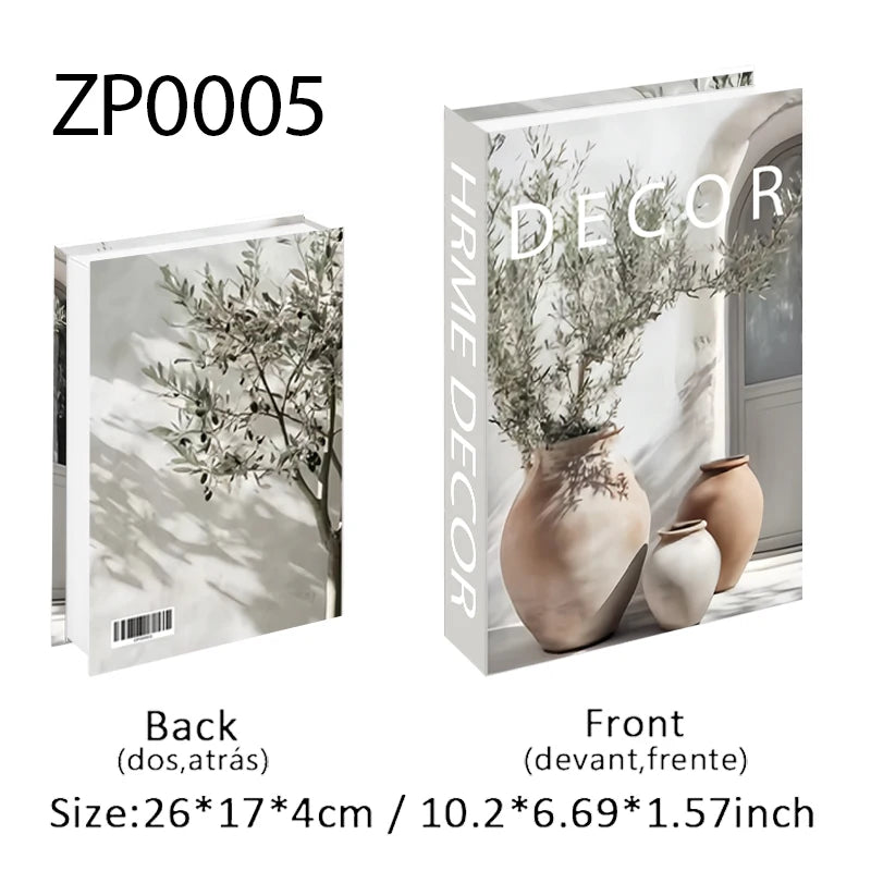 Coffee Cup Fake Books Decoration — Luxury Home Décor