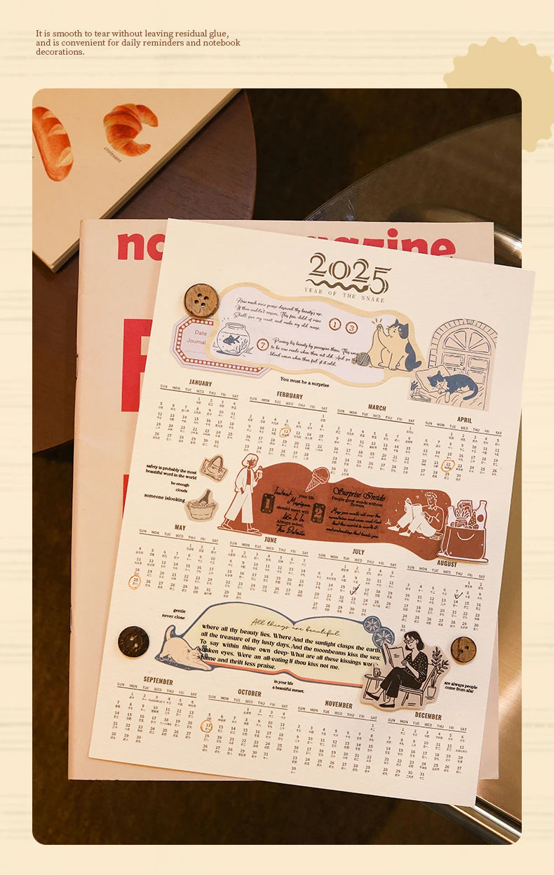 Journal GO 30pages Collage Junk Journal diy Sticker Warm Moments Stickers for Scrapbook Planner Card diy Material Papers