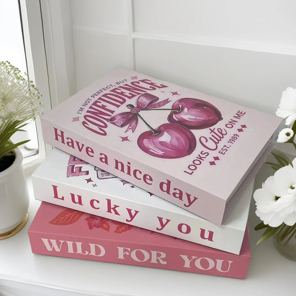 Luxury Books Decorative Box — Home Décor Storage