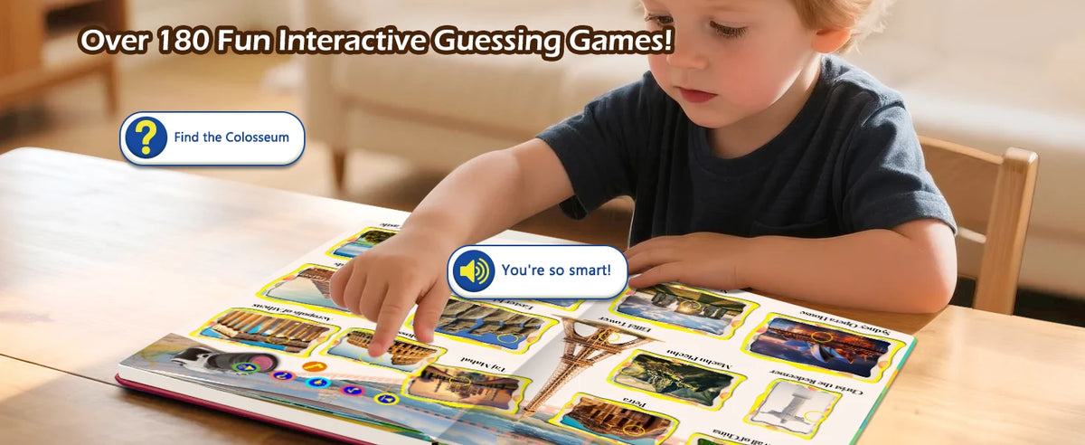 The World Around You — Interactive English Sound Books for Children