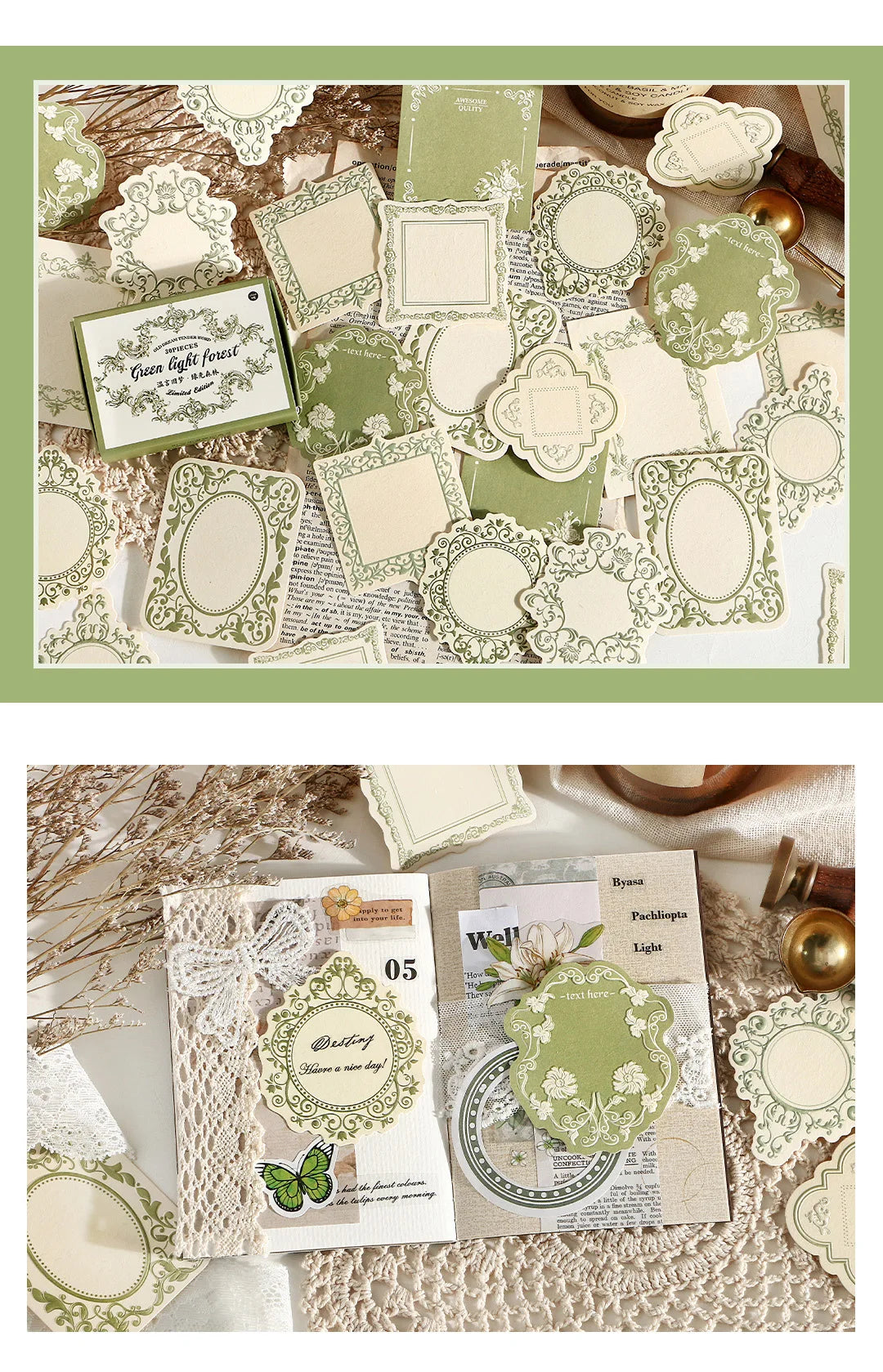 30 pcs matchbox material paper Decorative Diary Scrapbooking Message card Background paper Junk Journal Supplies
