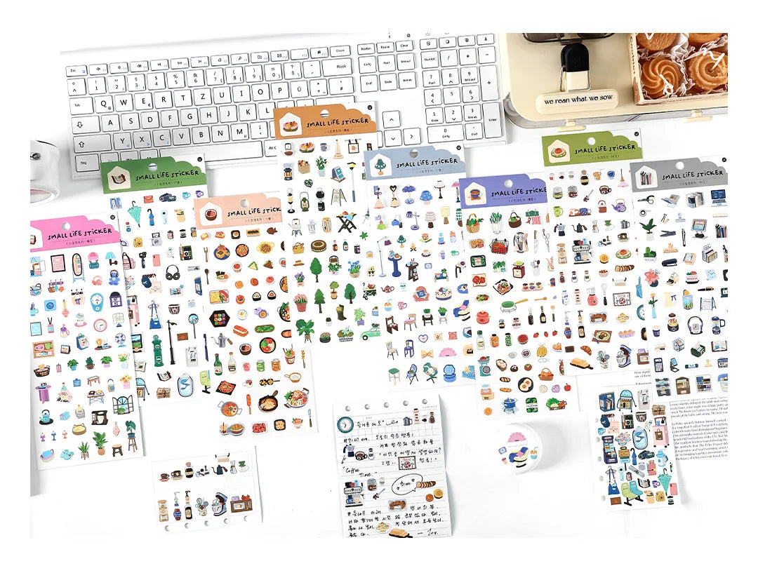 Cute Scrapbooking Stickers — Junk Journal Craft Supplies