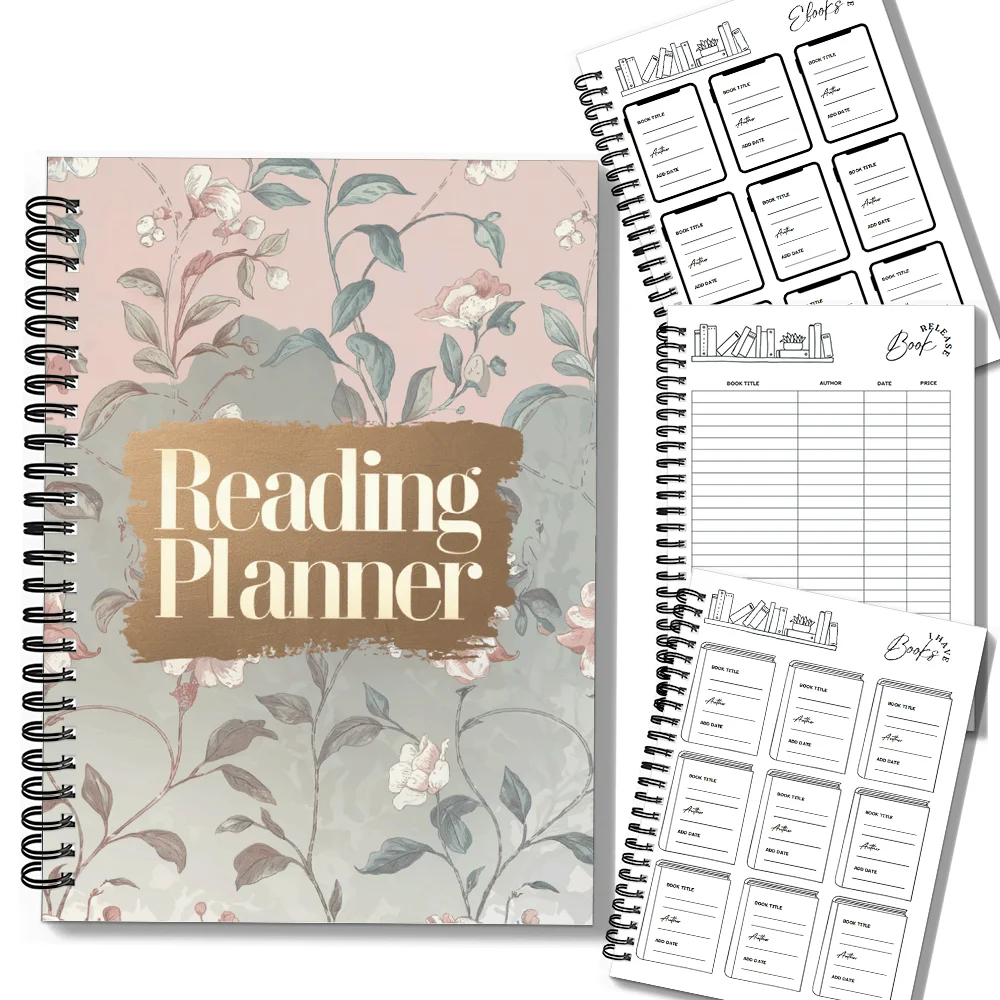 1PC Reading Journals for Book Lovers, Book Journal Reading Log for Readers to Review and Track Your Reading