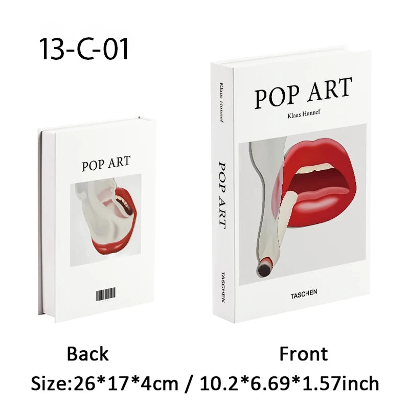 Perfume Luxury Fake Book Storage Box Interior Decoration Paris Decorative Books Design Ornament Coffee Table Shelf Home Decor