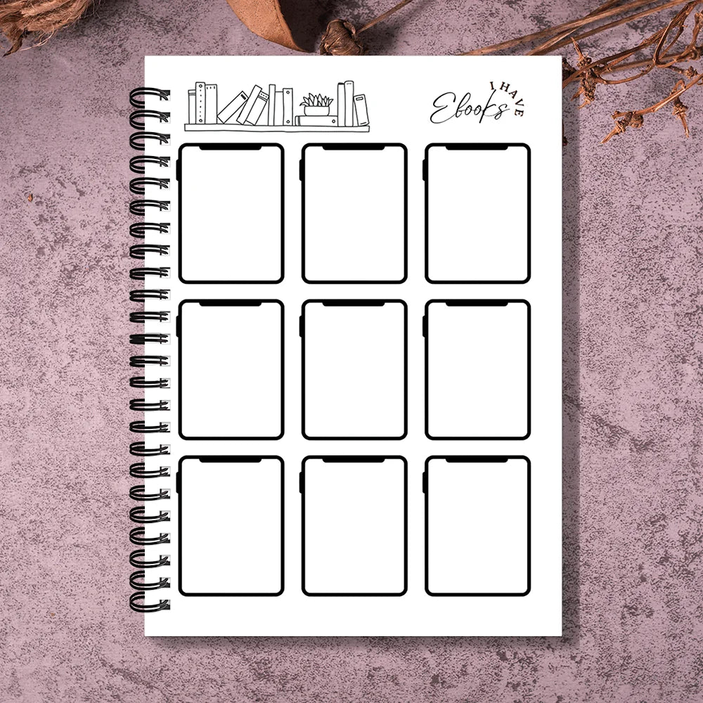 1PC Reading Journals for Book Lovers, Book Journal Reading Log for Readers to Review and Track Your Reading
