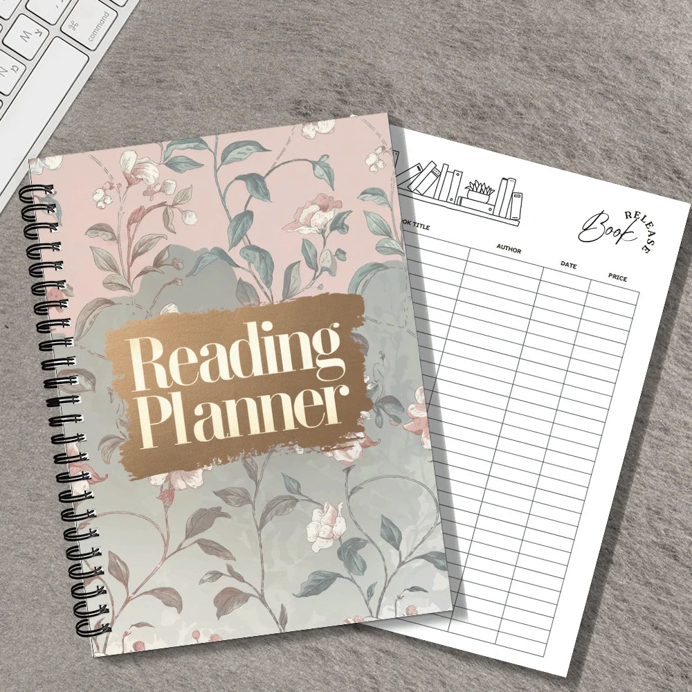 1PC Reading Journals for Book Lovers, Book Journal Reading Log for Readers to Review and Track Your Reading
