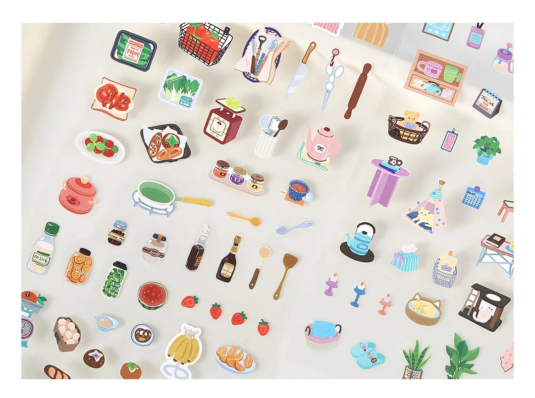 Cute Scrapbooking Stickers — Junk Journal Craft Supplies