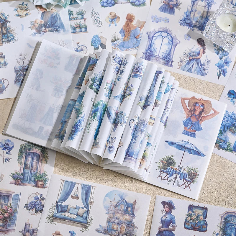 Garden Journal Stickers — 50 Sheet Junk Journaling Sticker Book