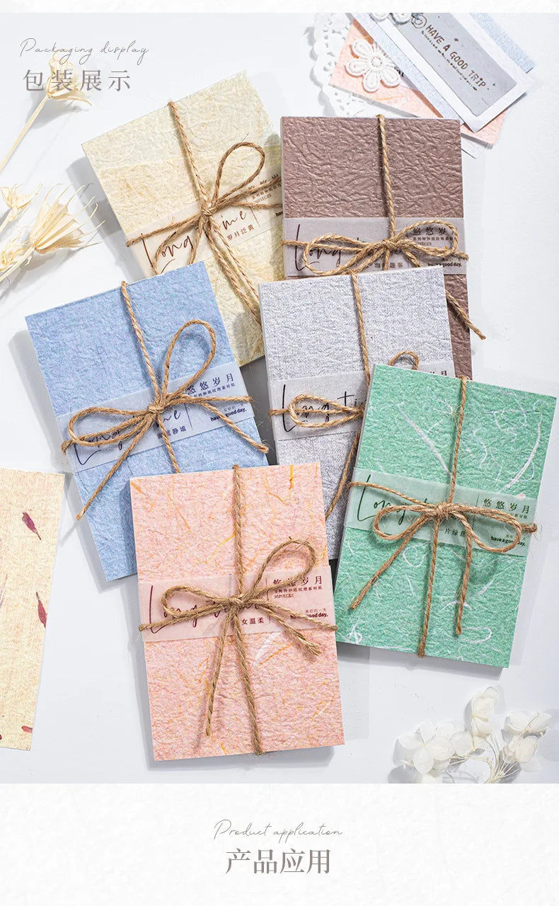30 pcs Solid color texture material paper Planner Decorative Diary Album handmade DIY Scrapbooking Background paper