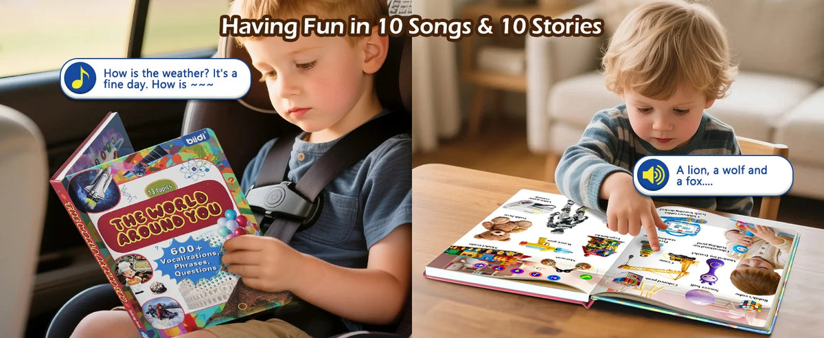 The World Around You — Interactive English Sound Books for Children