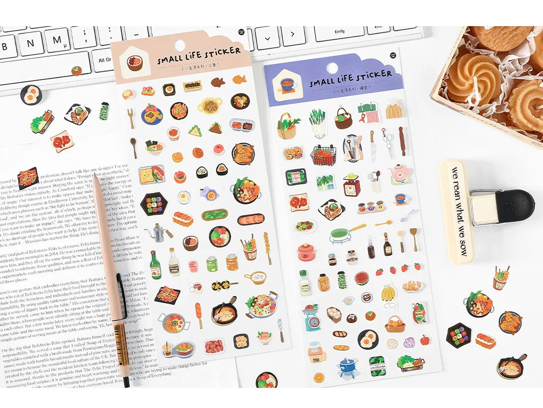 Cute Scrapbooking Stickers — Junk Journal Craft Supplies