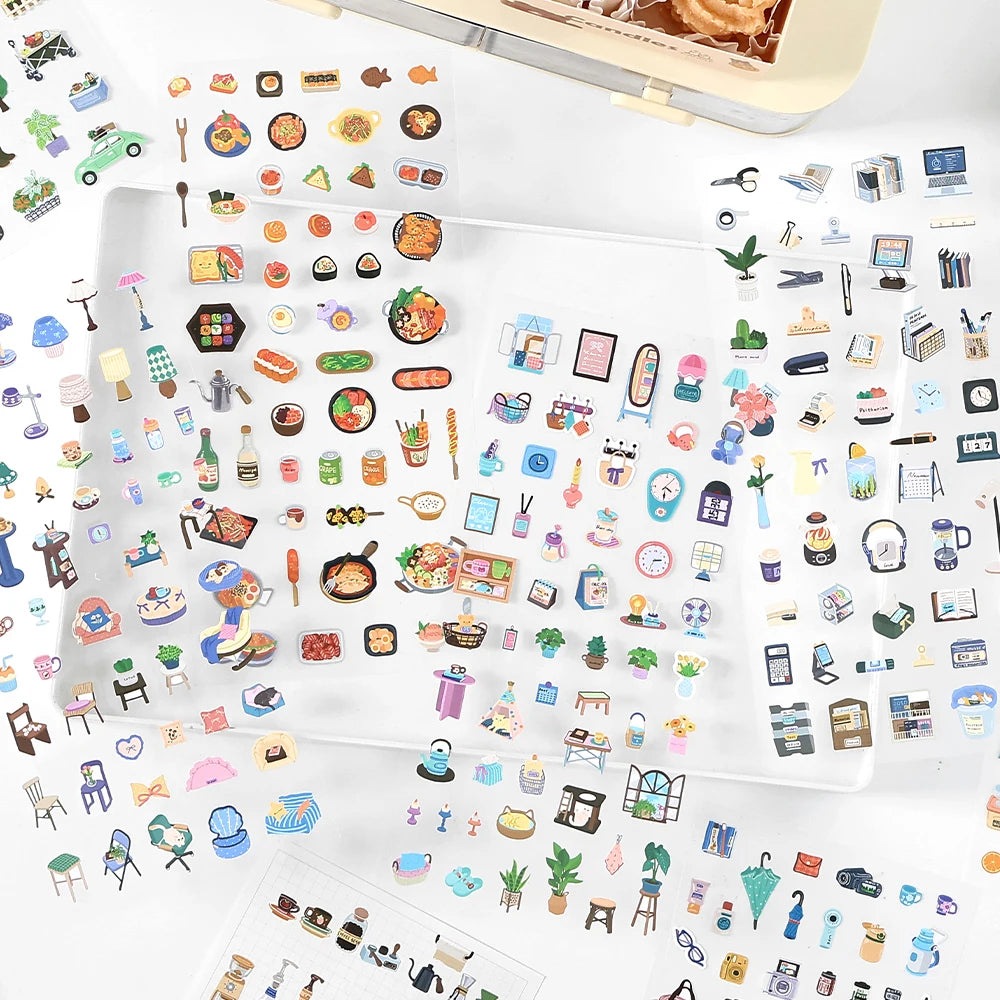 Cute Scrapbooking Stickers — Junk Journal Craft Supplies