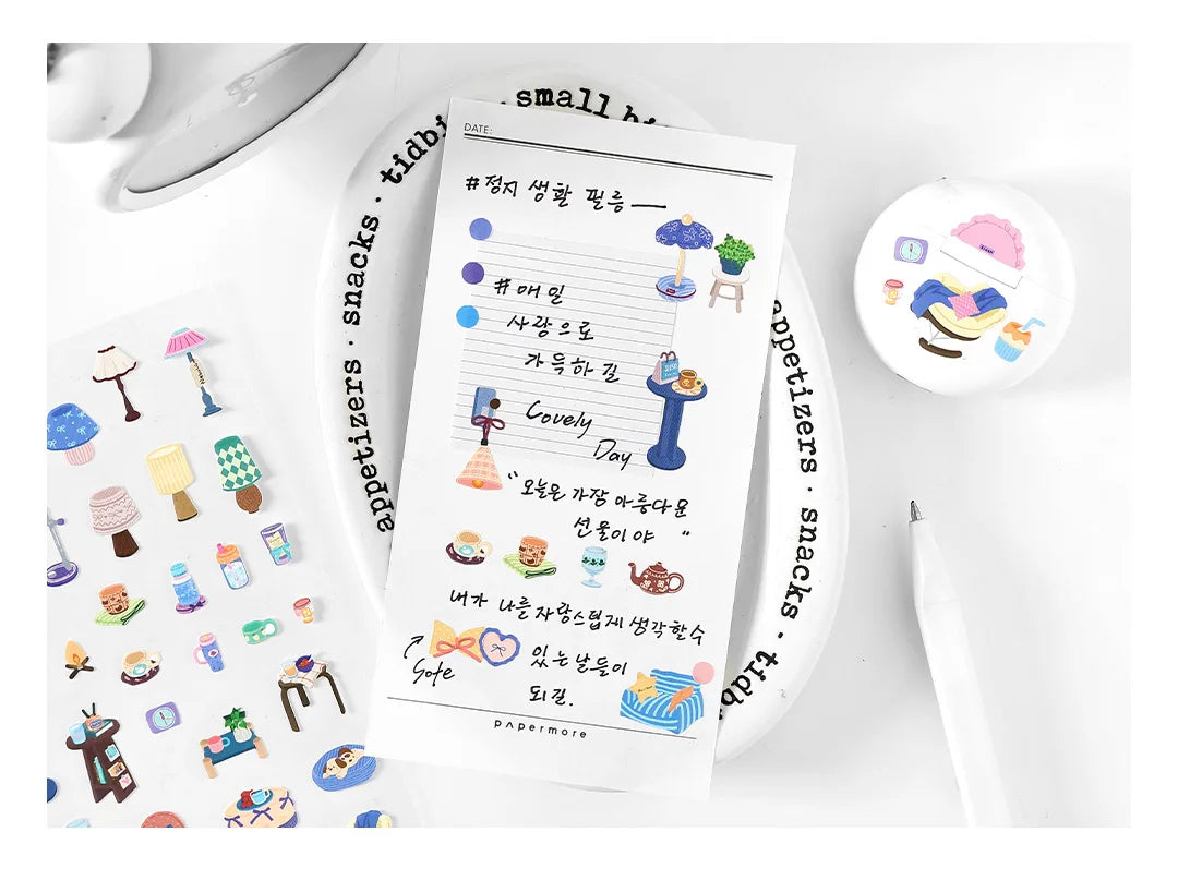 Cute Scrapbooking Stickers — Junk Journal Craft Supplies