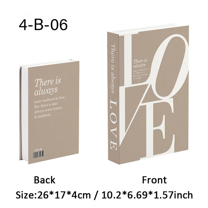 Luxury Books Decorative Box — Home Décor Storage