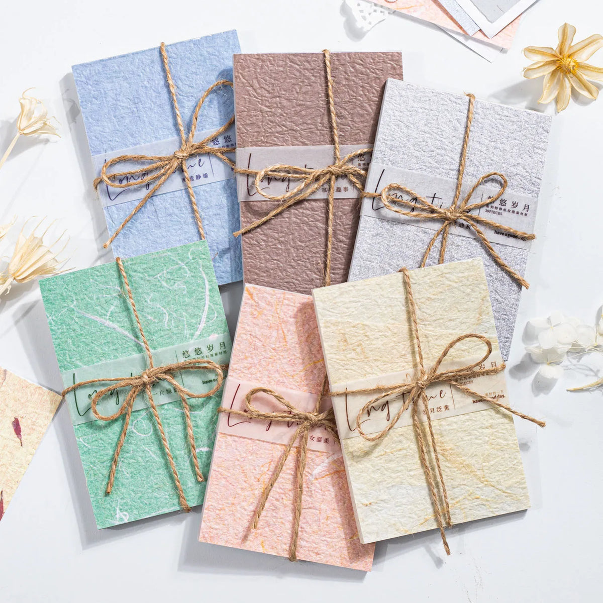 30 pcs Solid color texture material paper Planner Decorative Diary Album handmade DIY Scrapbooking Background paper