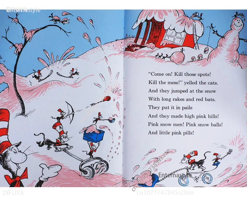 English Books of20 Books A Classic Case of Dr. Seuss Children Fun Interesting Story English Picture Book Kids Learning GiftEngli