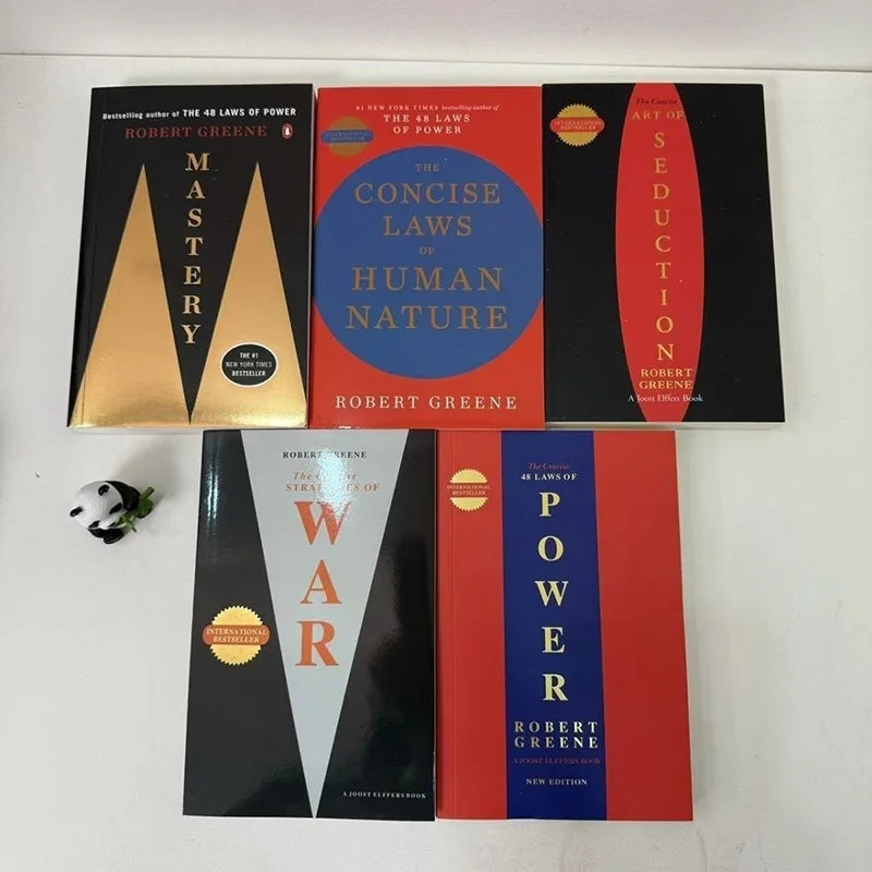 The 48 Laws of Power — 5 Book Self-Development Set