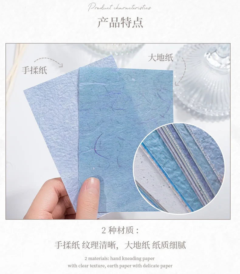 30 pcs Solid color texture material paper Planner Decorative Diary Album handmade DIY Scrapbooking Background paper