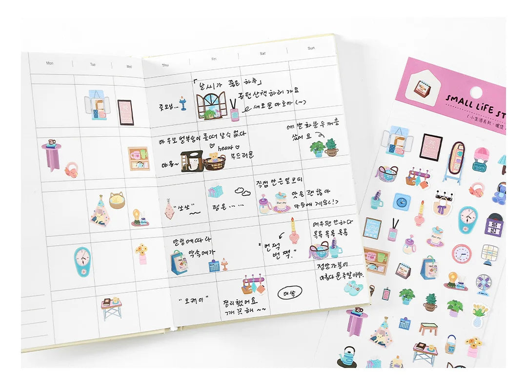 Cute Scrapbooking Stickers — Junk Journal Craft Supplies