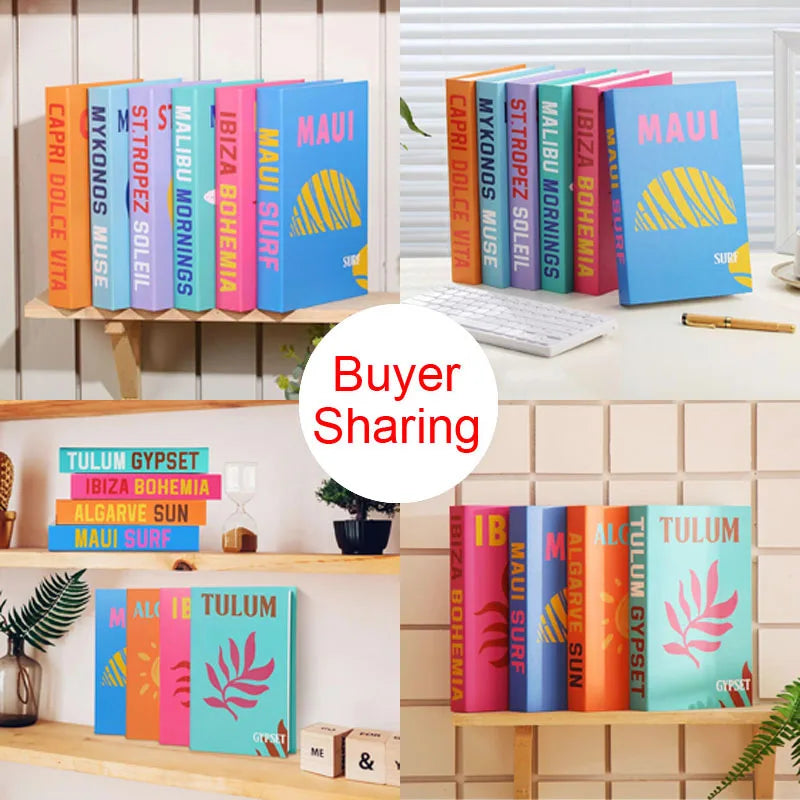 Coffee Cup Fake Books Decoration — Luxury Home Décor