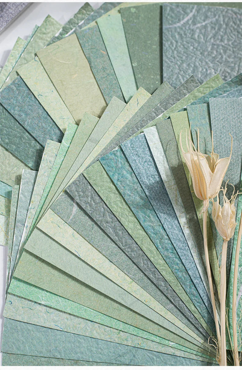 30 pcs Solid color texture material paper Planner Decorative Diary Album handmade DIY Scrapbooking Background paper