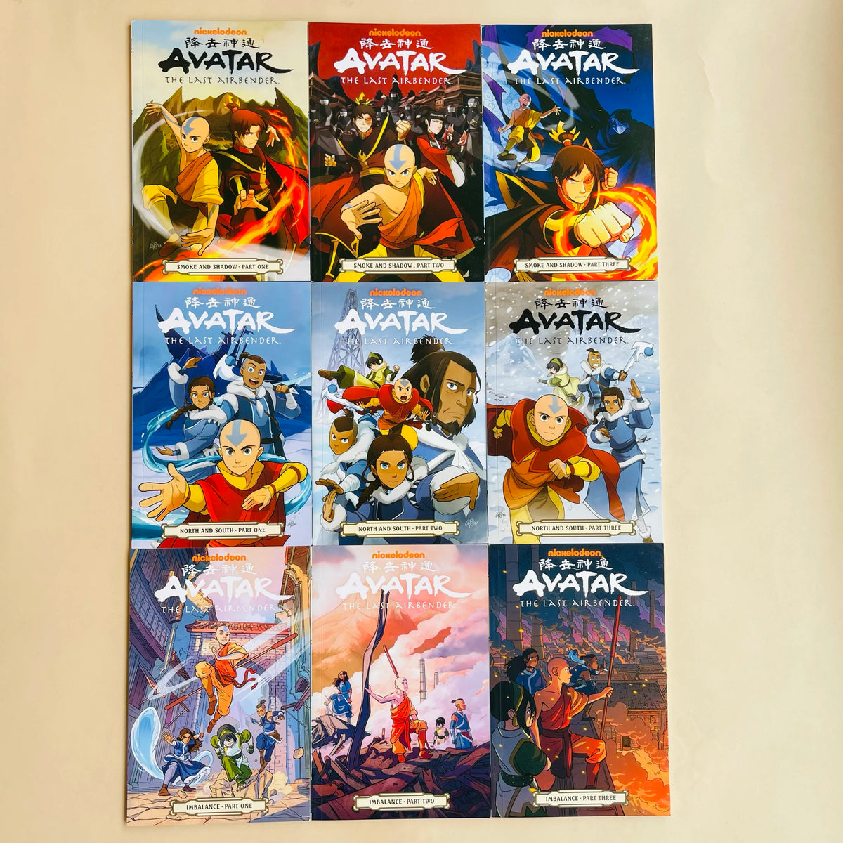 18 Books Avatar: The Last Airbender Season 1+ 2 English Picture Book American Comics Action Comedy Fantasy