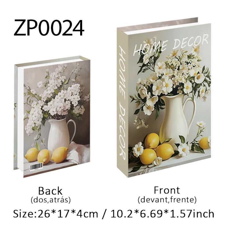 Coffee Cup Fake Books Decoration — Luxury Home Décor