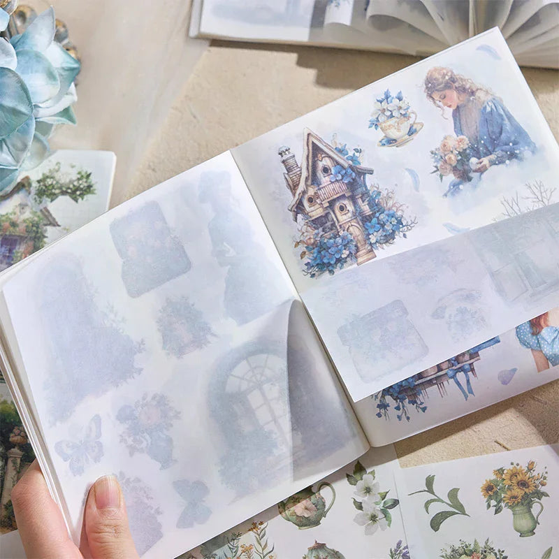Garden Journal Stickers — 50 Sheet Junk Journaling Sticker Book