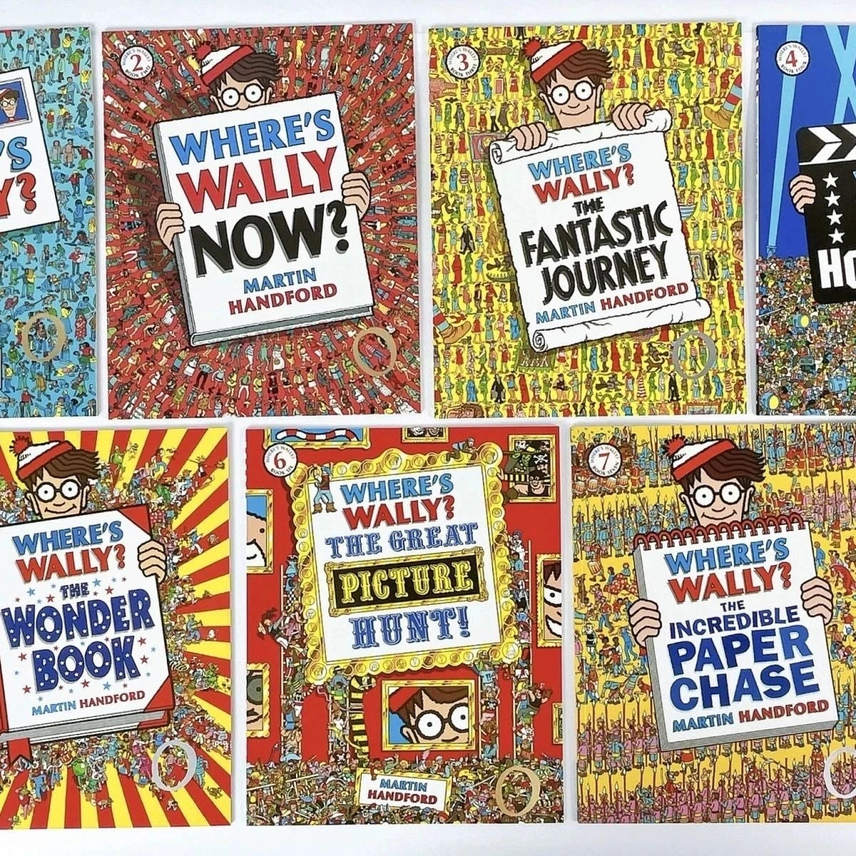 Where's Wally? — 7 Book Children's Attention Training Set
